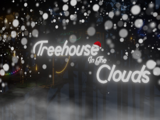 Christmas Treehouse in the Clouds