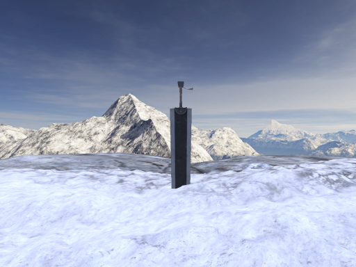 Berserk hill of swords