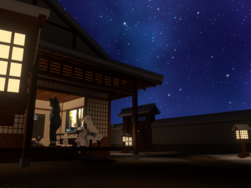 夏目友人帳のBGMが流れるワールド 冬仕様