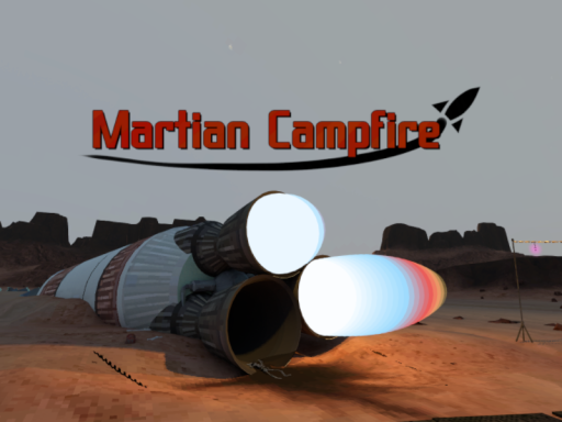 Martian Campfire