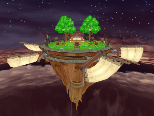 Baba's Flying Garden