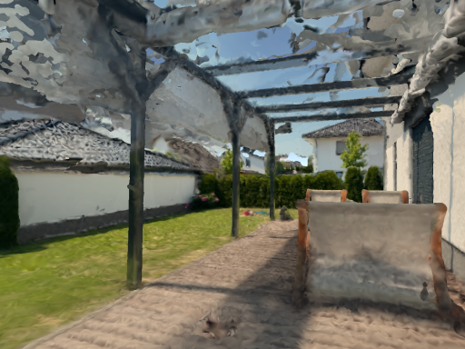 3d Scan room and terrace