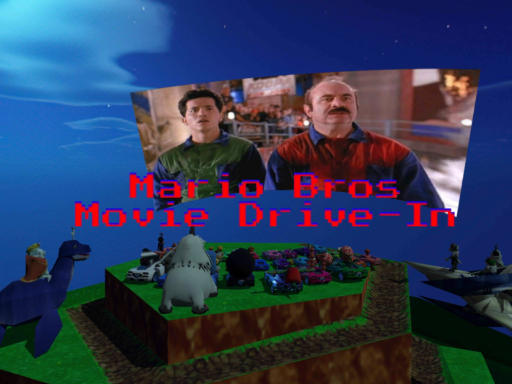 Super Mario Movie Drive-In