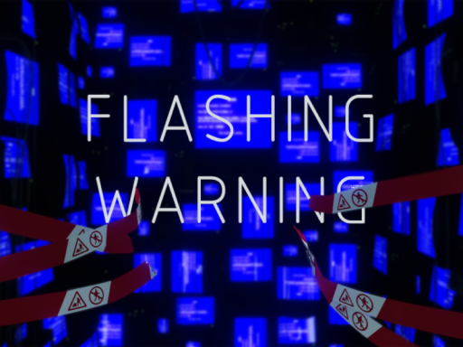 FLASHING WARNING