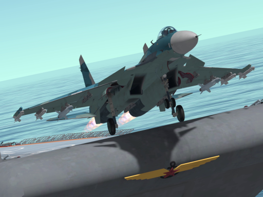 Crossroads Island ｜ Su-33‚ Ka-22‚ VVA-14