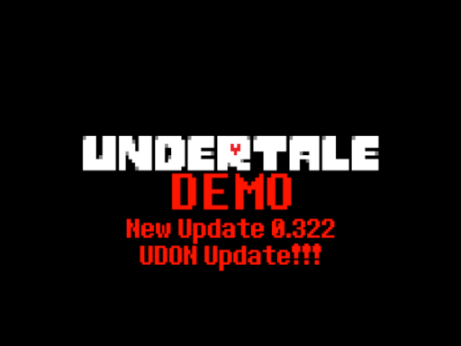 Undertale Demo ≺v0․322≻