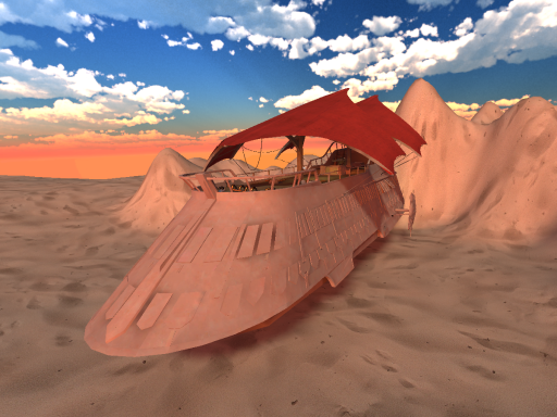 The Khetanna （Jabba's Ship）