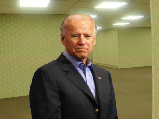 Joe Biden lost ＆ confused inside of the backrooms