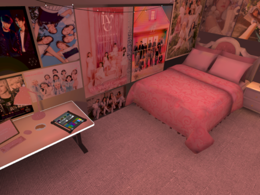 Kpop Lightstick Dance Audiolink Bedroom ｜ 케이팝 응원봉 댄스 오디오링크 방