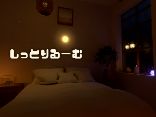 しっとりるーむ ⁄ Tiny Rainy Room