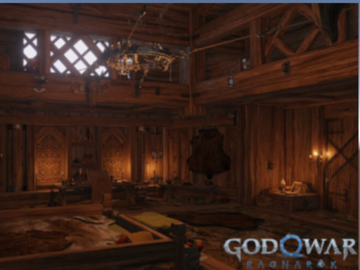 God of war Ragnarok-Thor and sif's Room