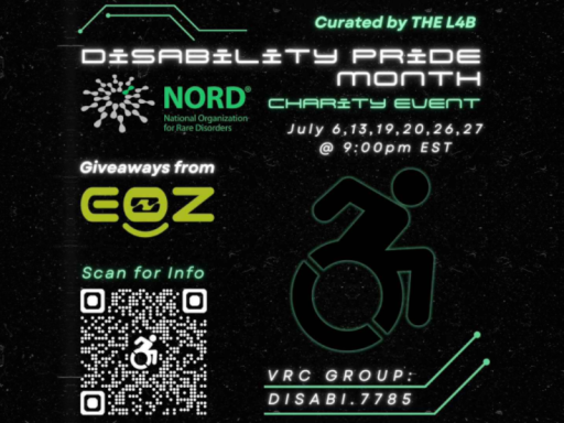 Disability Pride Month - Charity Event