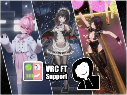 VRCFT Avatar World 面捕模型房 ［PC⁄Quest］