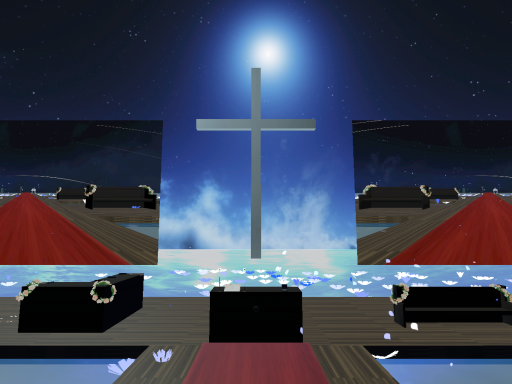 水上のお砂糖式場