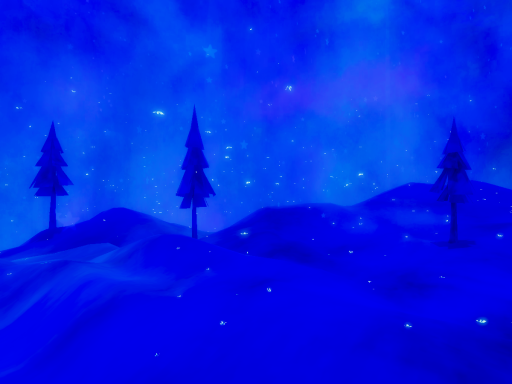 Floating Blue Island