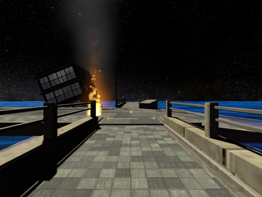 Intersection at Night