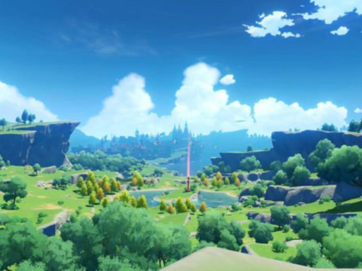 genshin impact full map （low quality）