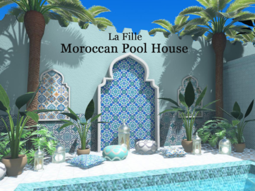 La Fille Moroccan Pool House