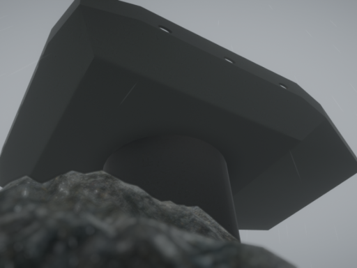 Avali ish rainy ocean platform