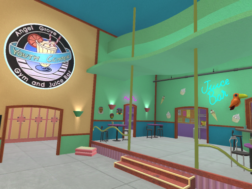 Power Rangers Juice Bar