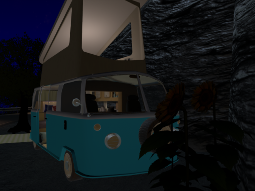 喧噪を離れて 夏の月