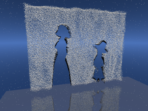 Bad Apple‚ but it's played on 200k Butterflies