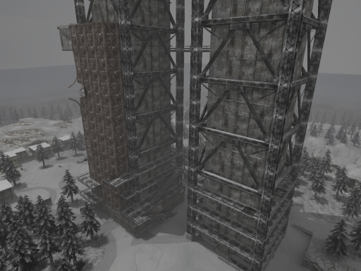 SHADOW MOSES˸ Snowfield ＆ Communications Tower