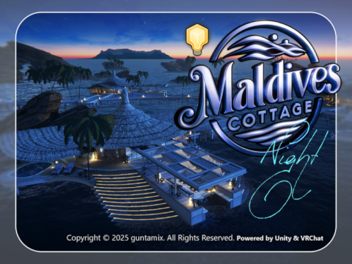 Maldives Cottage - Night