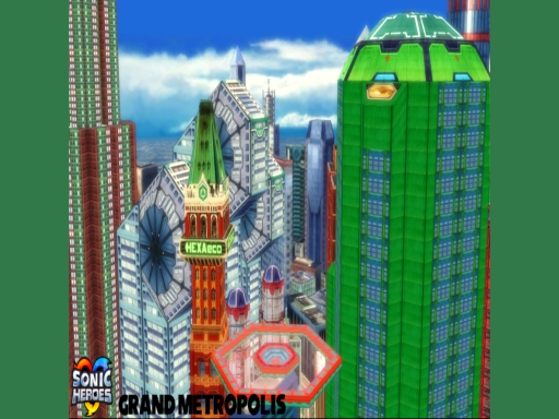 Sonic Heroes Grand Metropolis