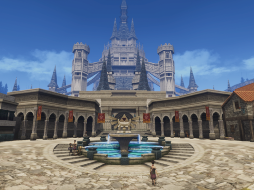 Hyrule Castle Town - The Legend of Zelda Twilight Princess HD