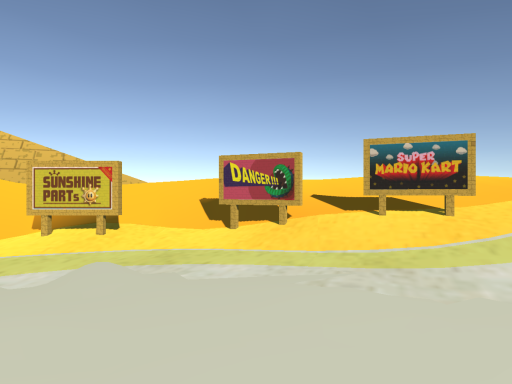 Mario Kart Dry Dry Desert