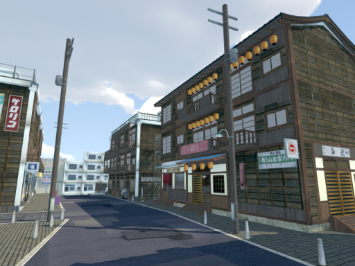 Shouwa Building set 02_Day