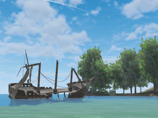 忘れられた海賊の休息地 - Shipwreck Island