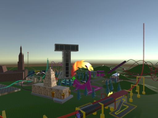 teen titans park wip