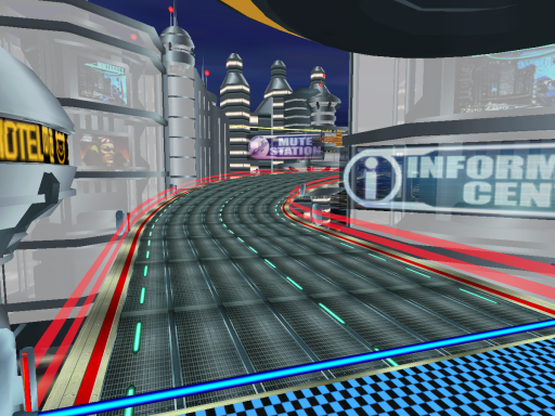 F-Zero GX˸ Mute City Twist Road