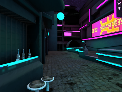 Coruscant Underworld Alleyway