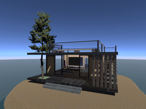 【Sample】Island house 01