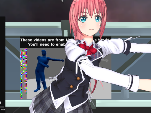 Experimental Shadermotion Sign Language World