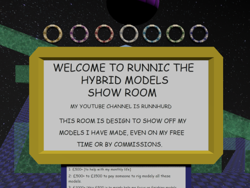 Runnic char model world