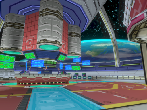 PSO Dreamcast Lobby