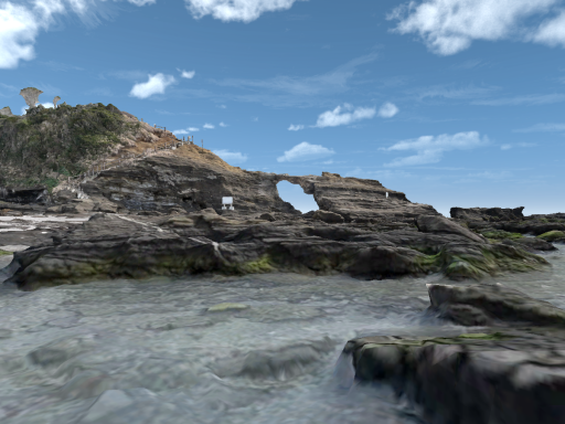 城ヶ島馬の背洞門 Umanose（Horseback）Sea Cave