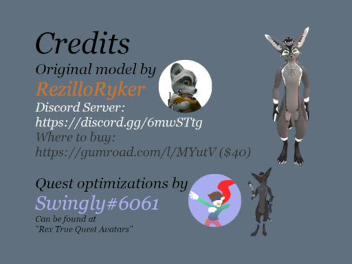 Rex True Quest Avatars