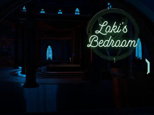 Yggsgard Royal Palace Bedroom （Night）