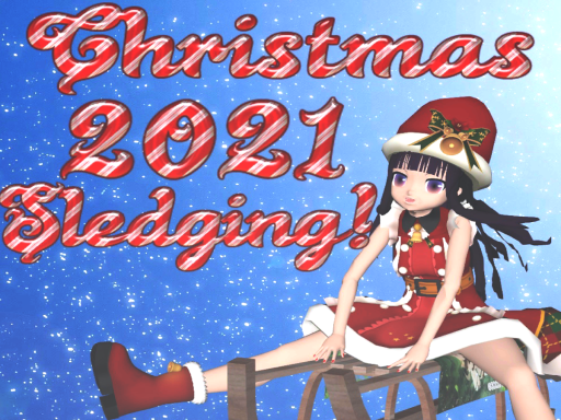 Christmas 2021 Sled hill