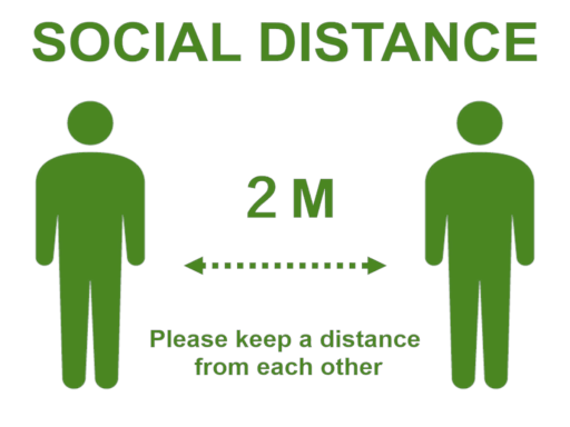 The social distance