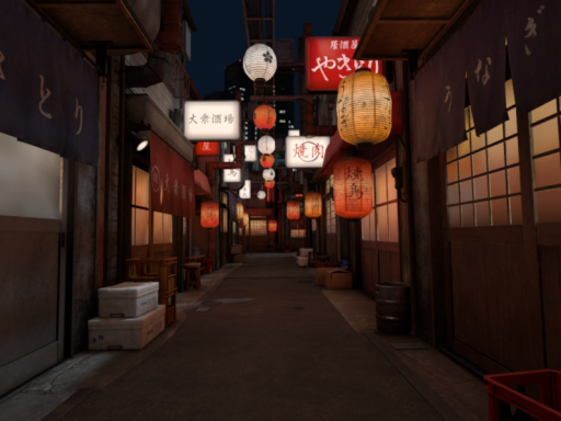 Japanese Alley - VRC Light Volumes 2․0 Test
