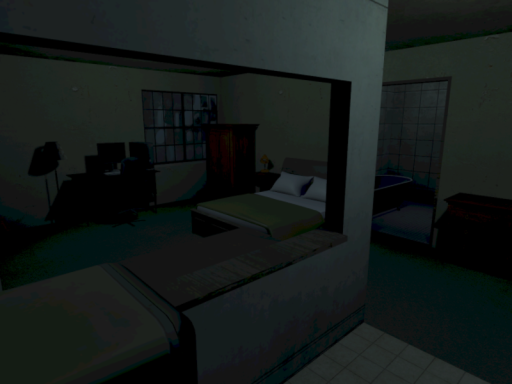 Lonely Apartment Scene