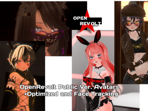 OpenRevolt Avatar world （VRCFT）