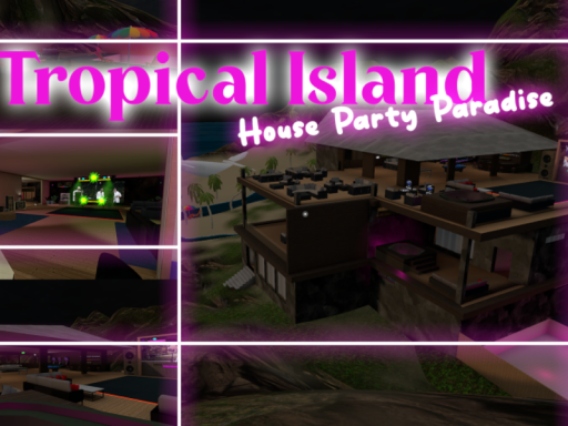House Party Paradise - Tropical Island