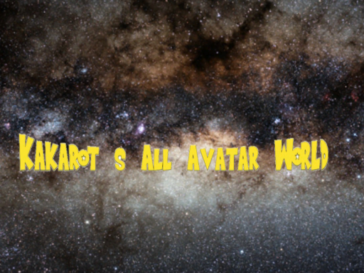 Kakorot 's All Anime Avatar world （UPDATE）